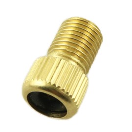 YTgilo 6PCS Tire Inflator Wheel French Valve Adapters Mountain Bike Inflator French to American Nozzle Converter Head Tire French Valve Adapter for Inflator Accessories Air Compressor Tire Inflation