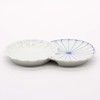 Hasami Ware 476683 Shigeyama Pottery Chrysanthemum Shape, Small Portion Plate,