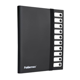 TCG Card Binder 9 Pockets Trading Card Album Folder Side Loading 360 Pocket Binder for Baseball Football MTG and TCG,Black, Foldermax