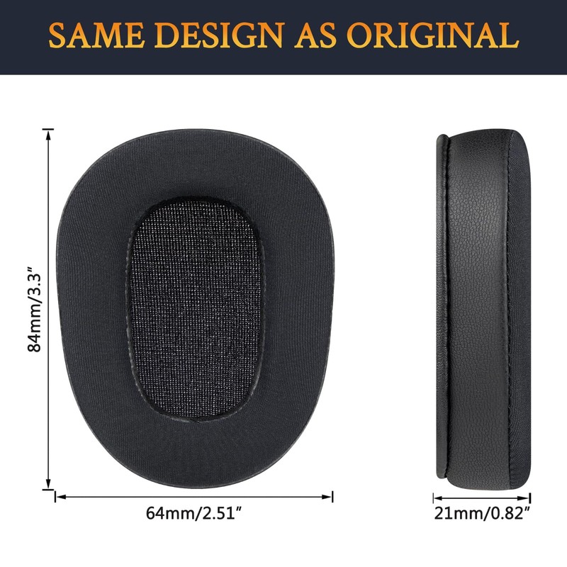 SOULWIT Cooling-Gel Earpads Replacement for BlueParrott B450/S450(450XT 450 XT) Noise