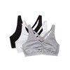 Fruit of the Loom Women's Adjustable Shirred Front Racerback Sports