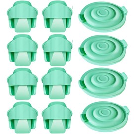 TB Tbuymax 8pc Duckbill Valves 4pc Pump Seals Diaphragm Compatible with Wearable Elvie Breast Pump and Pump Parts Replacement Membrane Parts