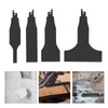 Fafeicy 4Pcs Reciprocating Saw Scraper Blade Multifunctional High Carbon Steel