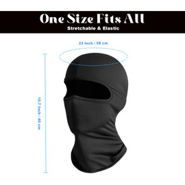 Wheebo 12 Pieces Balaclava Face Mask for Men Women Summer Cooling Neck Gaiter Cycling Caps, UV Protector Motorcycle Ski Scarf(Multicolour1) Multicoloured