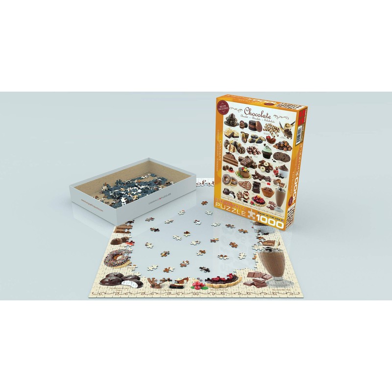 Eurographics Chocolate 1000-Piece Puzzle