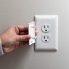 Qdos Safety StayPut Double Outlet Plug Cover - One Plug