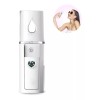 Nanomister Vaporizador Facial Portátil Recargable Con Espejo