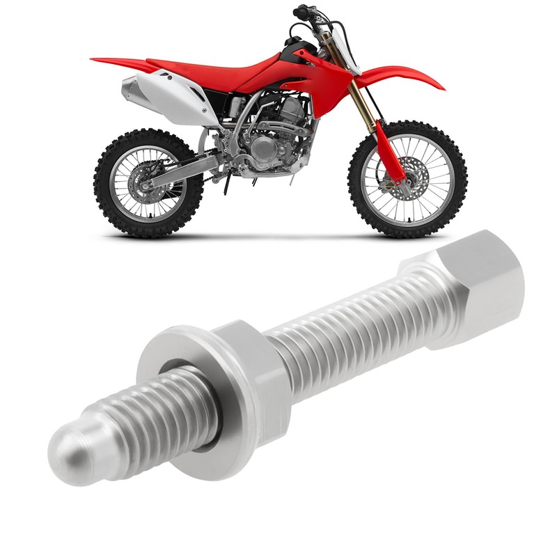 ECSiNG 2PCS M8x1.25 Stainless Steel Chain Adjuster Bolts and Nuts