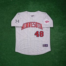 Majestic Torii Hunter  2006 Minnesota Twins Cooperstown Men's Grey Road  Jersey - M