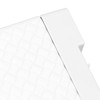Tension Shelf Adjustable Closet Divider 24cm Width Storage Rack for