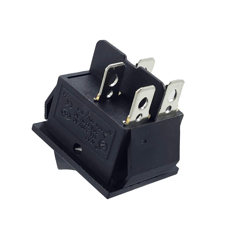 Rocker Switch, Device Switch 4 Pin 16 A 250 VAC