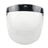 WANCAR Motorcycle Retro Flip Up Visor Wind Face Shield Lens