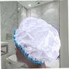 TOVINANNA Shower Cap for Women Waterproof Hair Cap Elastic Band