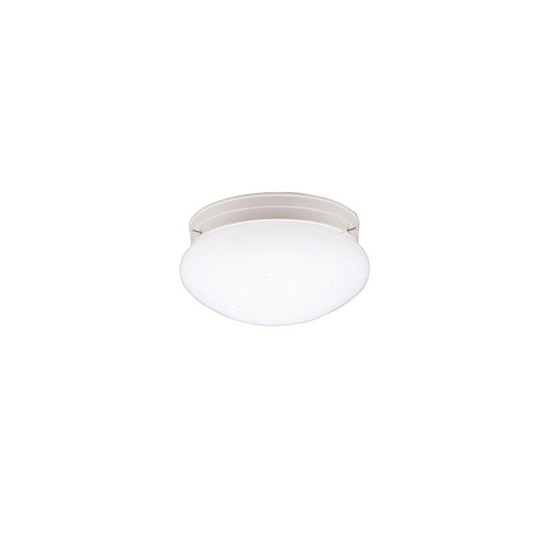 Kichler 208WH Ceiling Space Flush Mount 1-Light, White