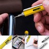 GOOMAND Multi-functional Ballpoint Pen Stylus Pen with Screwdriver Leveler Ruler