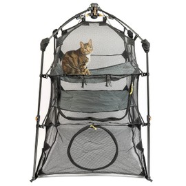 Outback Jack Catio Outdoor Cat Enclosure, (Kitty Katio) for Indoor Cat or Multiple Cats - Portable Tent, Play Tent for Cats, Catio, Outside Enclosure