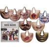 Out of the blue Face Expressions Nose Masks Set of