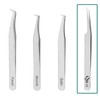 QuLikeYou Professional High Precision Straight Eyelash Extension Tweezers / Premium