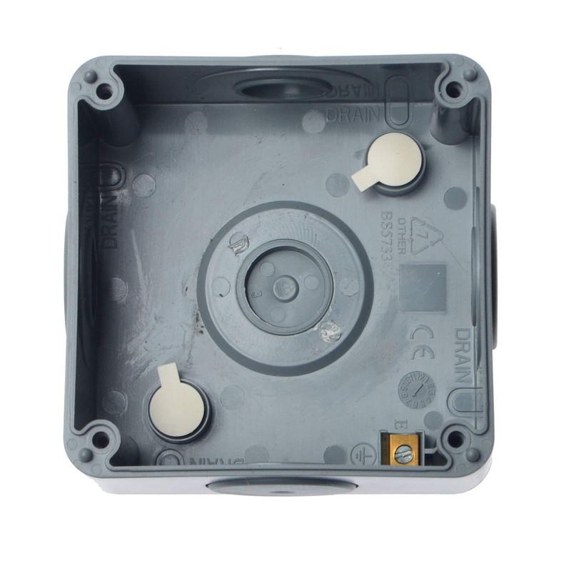 Outdoor Switch, Greencycle IP66 Waterproof 1 Gang 10A Light Outdoor