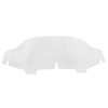 Trichtu Mount 6"Clear Windshield Windscreen For Harley Touring Street Electra