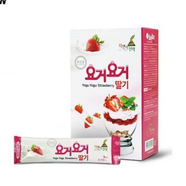딸기맛요구르트분말 타먹는가루요거트 엔초이스 요거요거 딸기분말 스틱형 300g 요거요거분말스틱 Strawberry Flavor Yogurt Powder Drinkable Yogurt Enchoice Yogoyogo Strawberry Powder Stick 300g Yogoyogo Powder Stick
