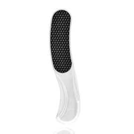 Nano Glass Foot File,Foot Callus Remover Hard Skin Remover for Feet with Handle Foot File Callus Remover with Nano-Level Grinding Points Durable Foot Scrubber Dead Skin Removal for Wet Dry (White)
