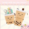 2 Pack Cute Pencil Case Standing Pen Holder Standing Pencil