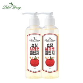 Label Young (Hyundai Hmall) Label Young Shocking Apple Cider Cleanser 1+1 01. 2 Apple Cider Cleansers / (현대Hmall) 라벨영 쇼킹 사과초클렌저 1+1 01. 사과초클렌저 2개