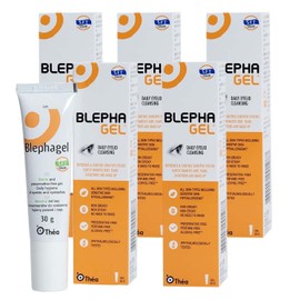 Thea Blephagel Sterile Gel - The Gentle Solution for Daily Eyelid Hygiene | Preservative-Free and Hypoallergenic | Soothes, Refreshes and Softens Eyelids | Pack of 5 x 30g