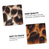 BIUDECO 2 Pcs Printing Scrunchies Leopard Print Hair Ties Braiding
