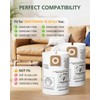 10 Pack CMXZVBE38749 Vacuum Dust Bags Compatible with CRAFTSMAN 16-20