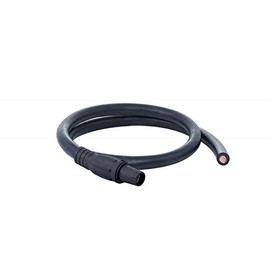 Power Assemblies Type SC Female Pigs, Entertainment and Temporary Power Cable, 4/0 AWG, 400 Amps, NEMA 3R Series 16 CAM Type, Lug Connector, Length: 3', Boot Color: Black