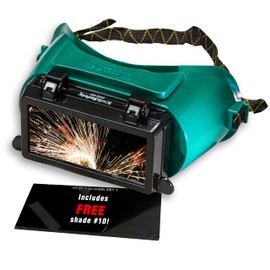 KwikSafety - Charlotte, NC - EAGLE EYES Welding Goggles Flip-Up [ANTI-FOG Snug FIT] Shade 5 + Shade 10 Industrial ANSI Ventilation Safety Plasma Jet MIG Torch Flame Cutting Gas Oxy-Acetylene/Green