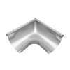 ZAMBELLI Gutter Angle 90 Degree (Outer Angle) Galvanised 250/8 Pieces