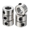 sourcing map 6pcs 5mm Shaft Lock Collar T5 Lead Screw