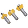3Pcs Shaker Door Router Bit Set Premium Blade Durable Rustproof