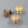 Alzassbg 25 Pack Oil Rubbed Bronze Cabinet Knobs, 1-1/4 Inch