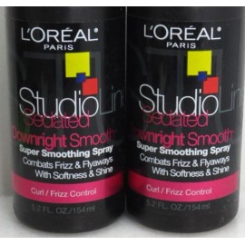 L'Oréal L'OREAL STUDIO LINE SEDATED DOWNRIGHT SMOOTH SPRAY 5.2 OZ - LOT OF 2
