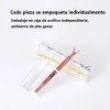 3pz Inductor Diamante Agujas Microblading Shading Cejas Oro Y Plata