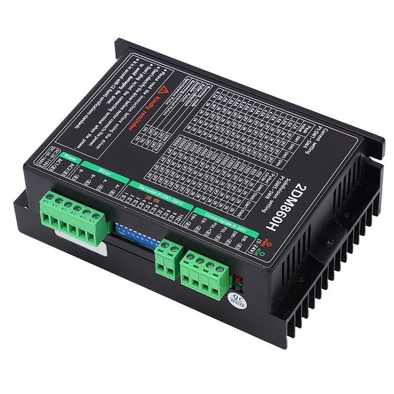 Digital Stepper Motor Driver 2 Phase 16 Subdivisions 16 Currents