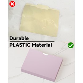 Ansook Plastic 2 Inch Manila File Jackets,Letter Size,Expanding File Jacket, Lightweight,Reinforced Straight Cut Tab,Heavy Duty 2 Inch Expansion Pocket,Poly File Jacket,12 Pack,Morandi Assorted Color