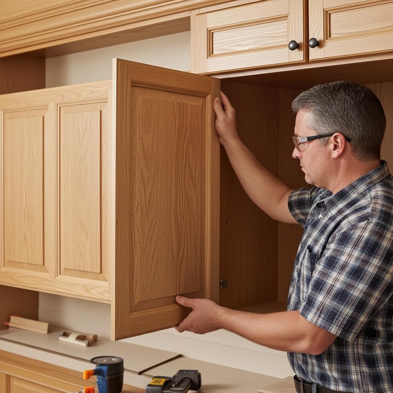 ONESTOCK Unfinished Kitchen Cabinet Door Replacement | Raised Panel |