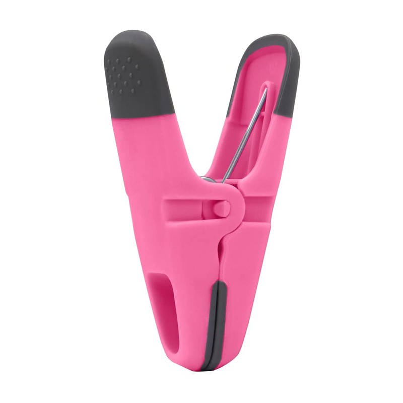 JVL Prism Soft Touch Clip Pegs, Pack of 24, Multicolor