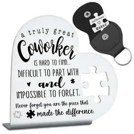Coworkers Leaving Gifts, Farewell Going Away New Job Gifts Thank You Appreciation Gifts For Women, Coworker, Colleague, Decorative Signs Plaques GDW29