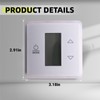 Mocar7 RV Wall Thermostat, 3316250.712 Single Zone RV AC Thermostat
