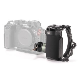 Tilta Left Side PD Handle with Run/Stop Type VIII, with Internal Battery, Adjustable Angle, Run-Stop Cables, Mount Accessories, Ergonomic Design (Black) | TA-LSP8-B