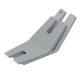 Fbshicung 2PCS Bulky Seam Jumper Hump Jumping Button Plate Presser Foot for Chunky Denim and Hemlines – Compatible with Brother, Singer, Janome Husqvarna Viking and Pfaff