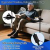 30X 10X Large Floor Magnifying Glass with Light and Stand,