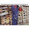 Woodcutters Helper 16" Magnetic Firewood Measuring Tool - Fiberglass