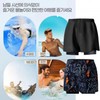 Unisex Swimwear for Water Parks, Vacations, and Swimming Pools Pants Black/XL